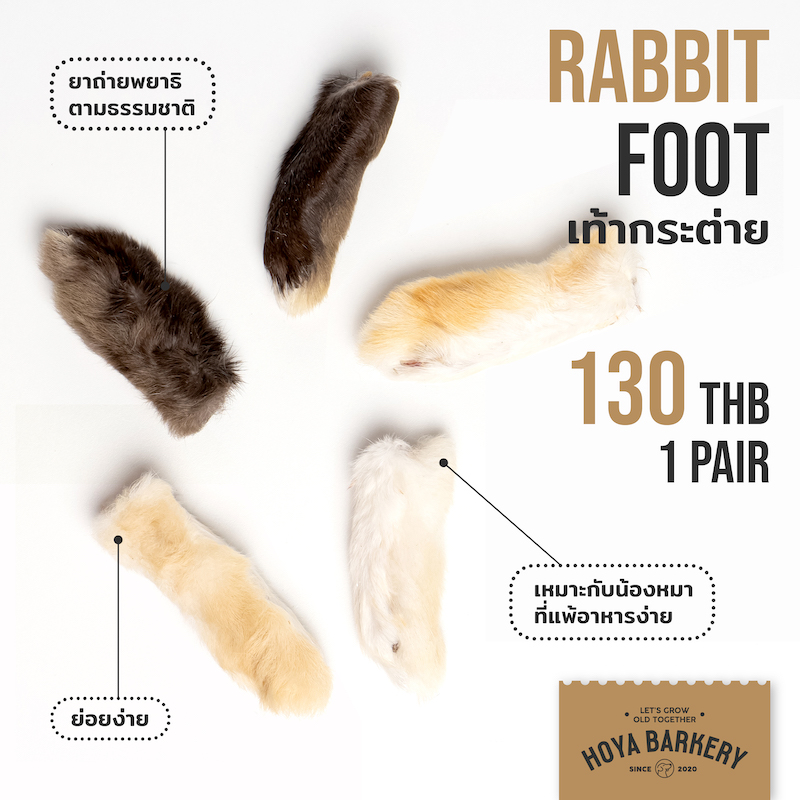 rabbit feet