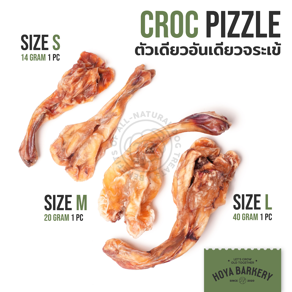 croc pizzle
