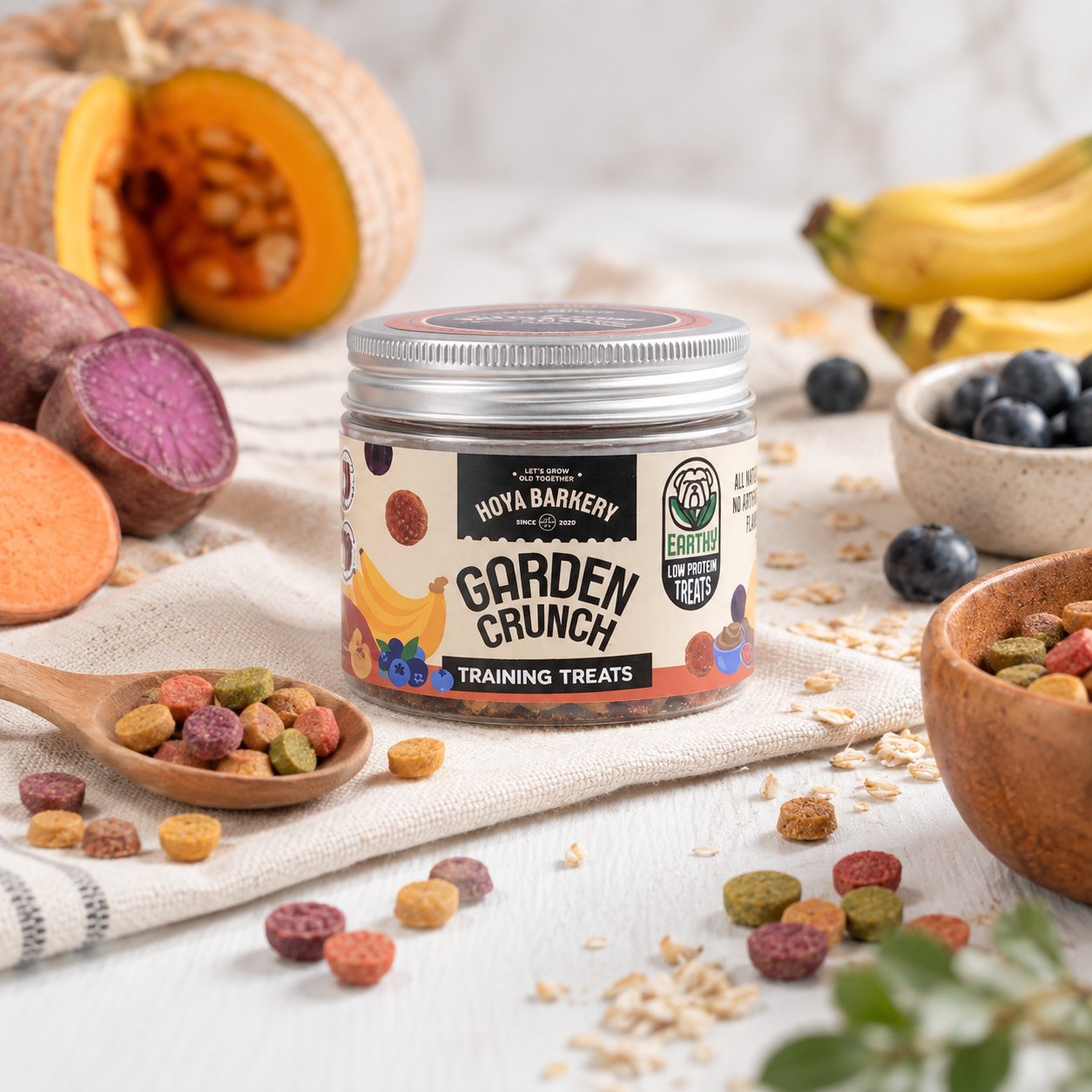 Garden crunch training treat